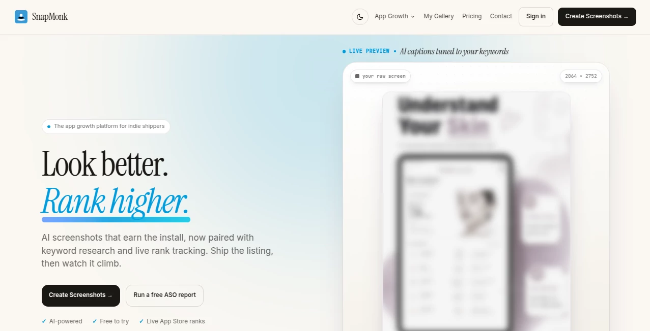 Screenshot of SnapMonk – An AI tool in the ,AI Image to Image ,AI Analytics Assistant ,AI Design Assistant ,AI Productivity Tools  category, showcasing its interface and key features.