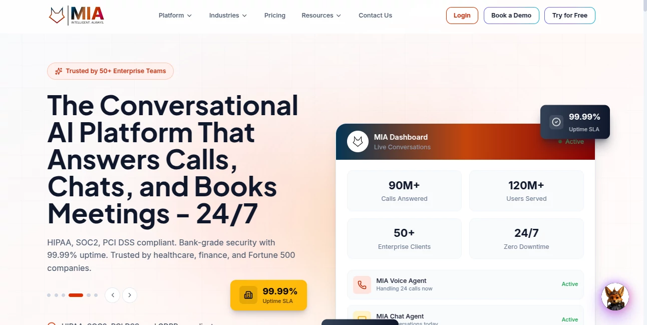Screenshot of SuperMIA – An AI tool in the ,AI Chatbot ,AI Voice Assistants ,AI Customer Service Assistant ,AI Voice & Audio Editing  category, showcasing its interface and key features.