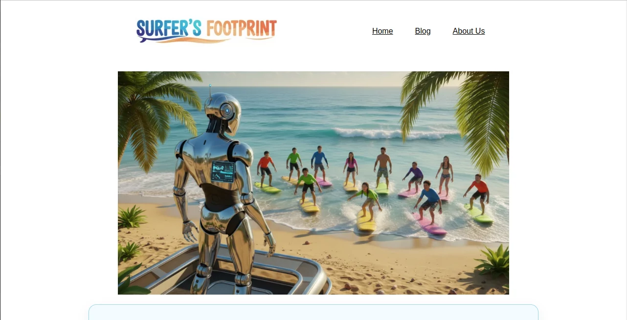 Screenshot of AI Surf Coach – An AI tool in the ,AI Life Assistant ,AI Fitness ,AI Coaching ,AI Sports  category, showcasing its interface and key features.