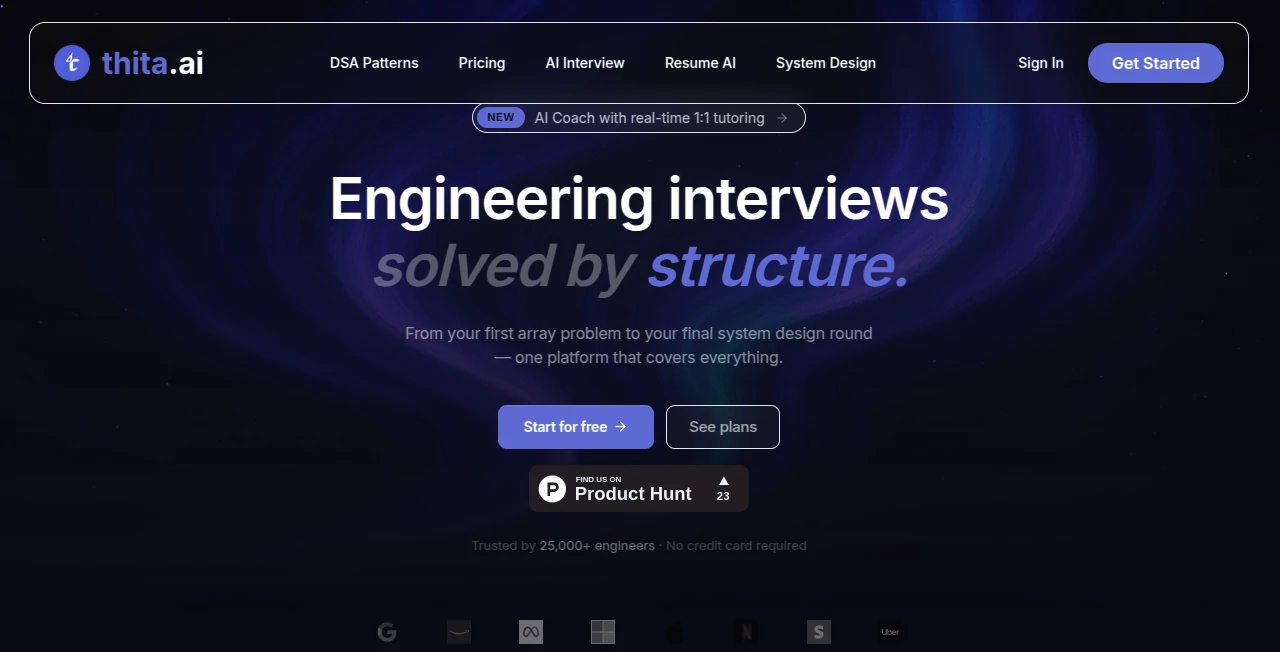 Screenshot of Thita AI – An AI tool in the ,AI Blog Writer ,AI Copywriting ,AI Writing Assistants ,AI Content Generator  category, showcasing its interface and key features.