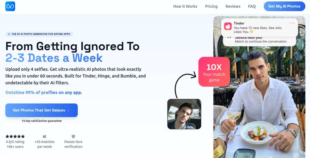 Screenshot of Trushot AI – An AI tool in the ,AI Photo & Image Generator ,AI Avatar Generator ,AI Selfie & Portrait ,AI Dating Assistant  category, showcasing its interface and key features.