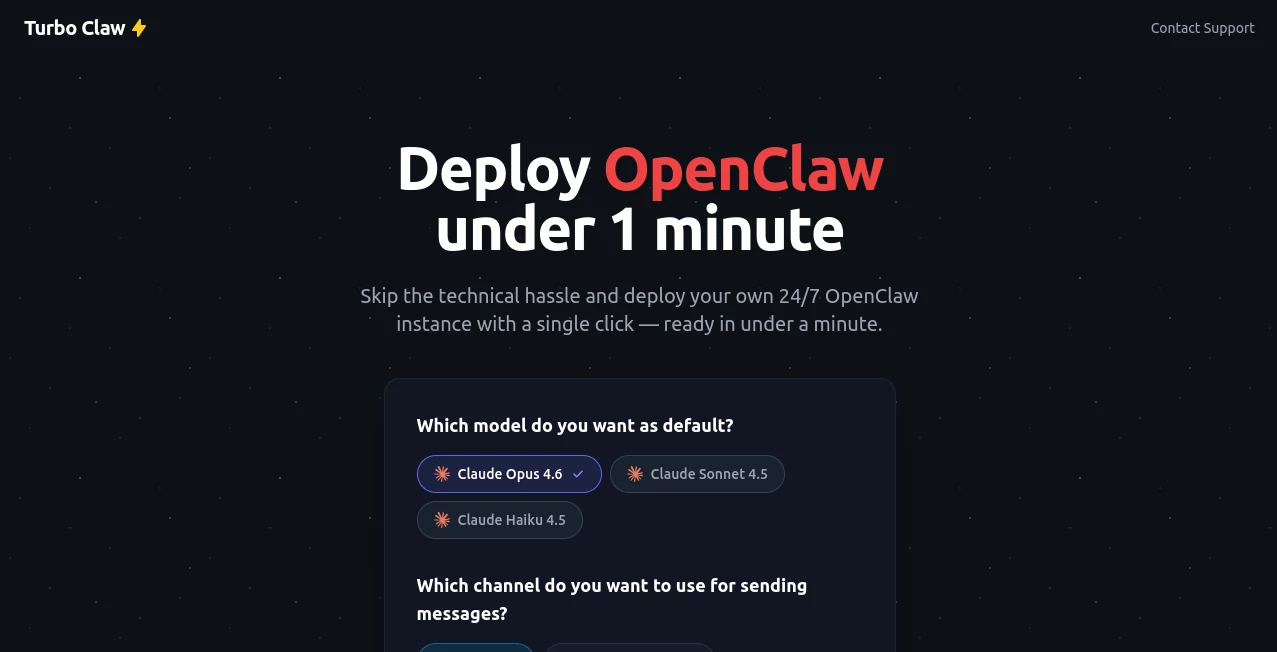 Screenshot of Turbo Claw – An AI tool in the ,AI Developer Tools ,AI Chatbot ,AI Productivity Tools ,AI Workflow Management  category, showcasing its interface and key features.