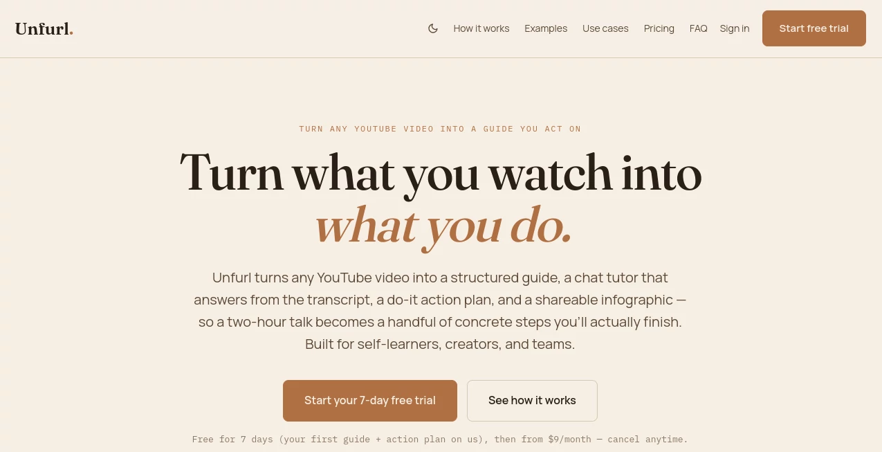 Screenshot of Unfurl. – An AI tool in the ,AI DevOps Assistant ,AI Code Assistant ,AI Developer Tools ,AI Workflow Management  category, showcasing its interface and key features.
