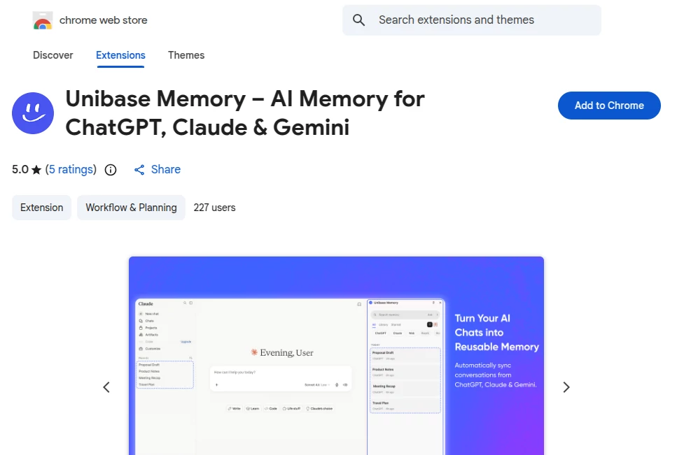 Screenshot of Unibase Memory – An AI tool in the ,AI Developer Tools ,AI Chatbot ,AI Knowledge Management ,AI Productivity Tools  category, showcasing its interface and key features.