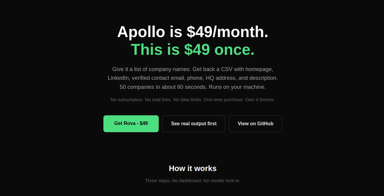 Screenshot of Rova Toolkit – An AI tool in the ,AI Project Management ,AI Productivity Tools ,AI Research Tool ,AI Team Collaboration  category, showcasing its interface and key features.