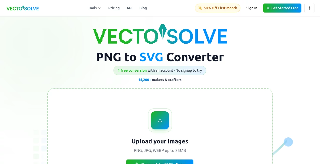 Screenshot of VectoSolve – An AI tool in the ,AI Photo & Image Generator ,AI Graphic Design ,AI Design Assistant ,AI Image to 3D Model  category, showcasing its interface and key features.