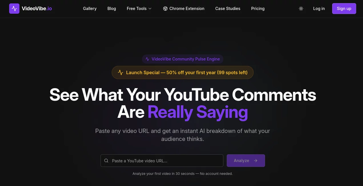 Screenshot of VideoVibe.io – An AI tool in the ,AI Video Editor ,AI Text to Video ,AI UGC Video Generator ,AI Video Generator  category, showcasing its interface and key features.