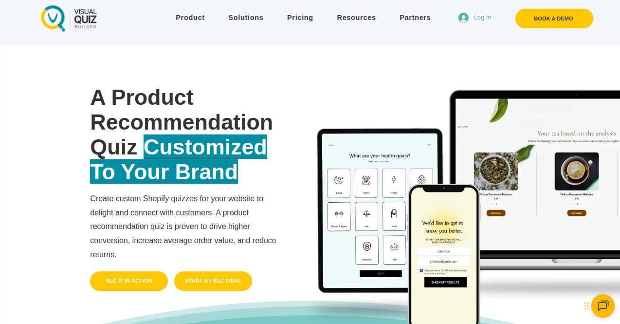 Screenshot of Visual Quiz Builder – An AI tool in the ,AI Content Generator ,AI Quizzes ,AI Education Assistant ,AI Marketing Plan Generator  category, showcasing its interface and key features.