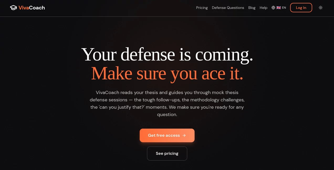 Screenshot of VivaCoach – An AI tool in the ,AI Life Assistant ,AI Mental Health ,AI Coaching ,AI Productivity Tools  category, showcasing its interface and key features.