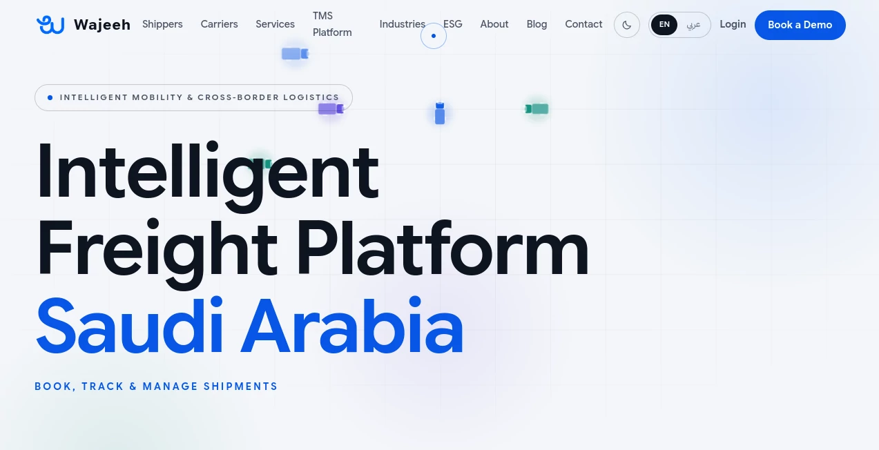 Screenshot of Wajeeh – An AI tool in the ,AI Workflow Management ,AI Productivity Tools ,AI Business Ideas Generator ,AI Analytics Assistant  category, showcasing its interface and key features.