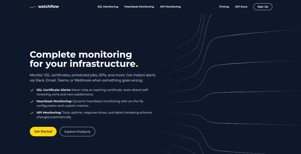 Screenshot of watchflow – An AI tool in the ,AI Life Assistant ,AI Fun Tools  category, showcasing its interface and key features.