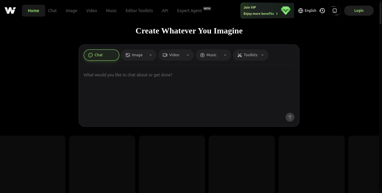 Screenshot of WeryAI – An AI tool in the ,AI Photo & Image Generator ,AI Image to Video ,AI Video Generator ,AI Video Editor  category, showcasing its interface and key features.
