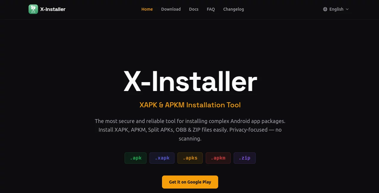 Screenshot of X-Installer – An AI tool in the ,Other  category, showcasing its interface and key features.