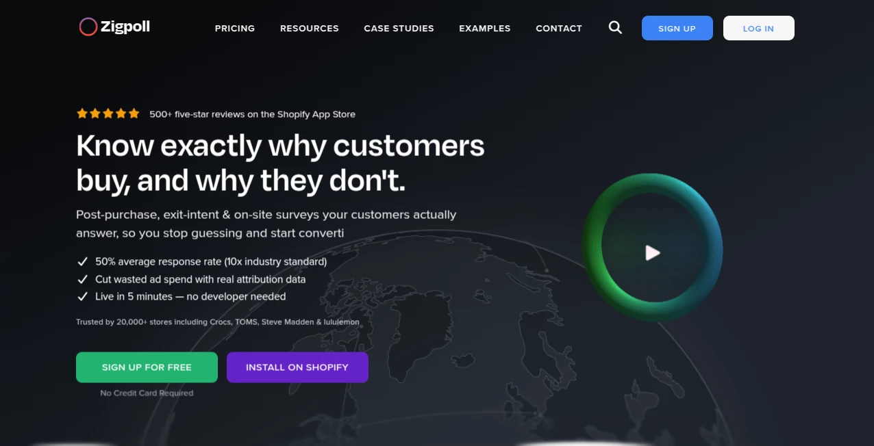 Screenshot of Zigpoll – An AI tool in the ,Marketing ,AI Analytics Assistant ,AI Customer Service Assistant ,AI Reviews Assistant  category, showcasing its interface and key features.