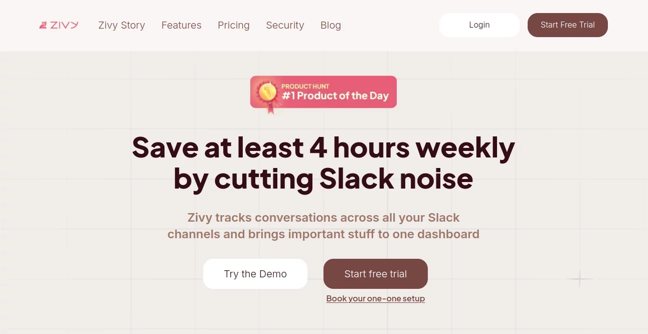 Screenshot of Zivy – An AI tool in the ,AI Productivity Tools ,AI Task Management ,AI Team Collaboration  category, showcasing its interface and key features.